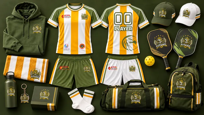 Titans apparel and equipment range